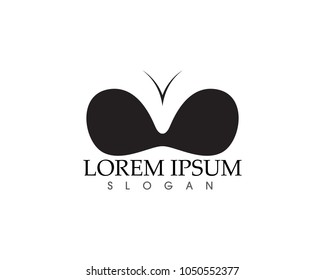  bras isolated over white background