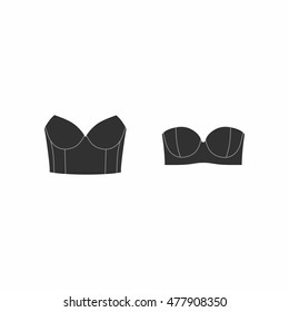 Bras.  Lingerie vector