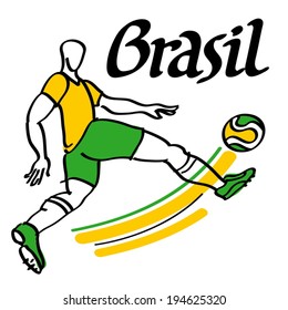 brasil 2014 football player