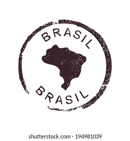 Brasil stamp