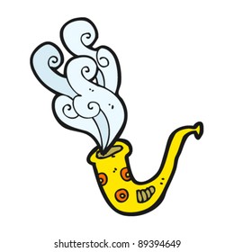brass horn cartoon
