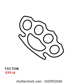 Brass Knuckles Silhouette