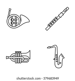 Brass vector icons