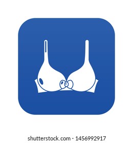 Brassiere icon. Simple illustration of brassiere vector icon for web