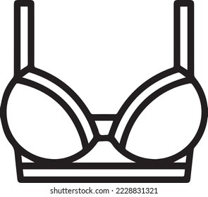 brassiere icon. Women's things element. Premium quality graphic design. Signs symbols collection, simple icon for websites, web design, mobile app, info graphics on white background