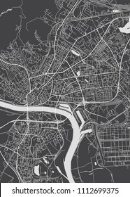 Bratislava City Plan, Detailed Vector Map