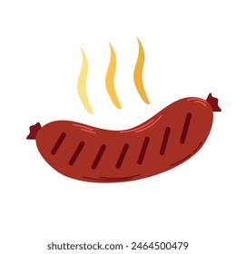 Bratwurst icon Clipart avatar logo Ilustración vectorial aislada