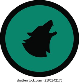Brave wolf head mascot Logo design, Vector of wolf sport logo, wolf head illustration vector drawing, Vector Template Illustration Design. Mascot Brave wolf Logo design any kind of graphic work