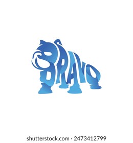 Bravo Bullies logo icon vector template.eps