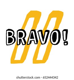 Bravo Congratulations Card