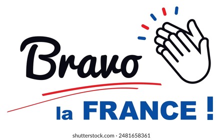 BRAVO FRANCE WITH TWO HANDS