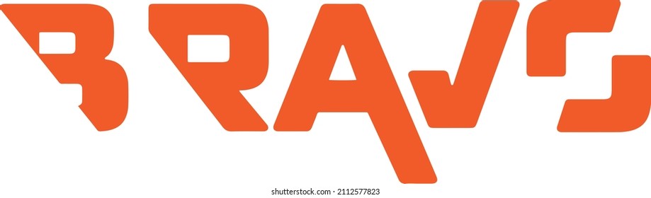 Bravo Logo Illustration Vector Typograph