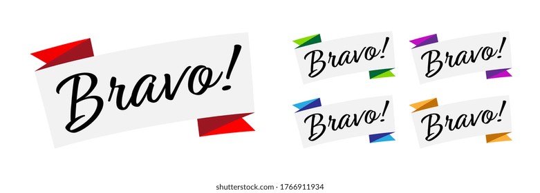 Bravo ! on different banner