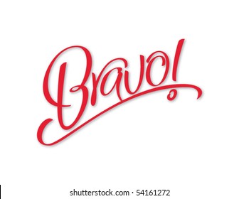 Bravo! Vector Lettering