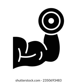 Brawn Vector Glyph Icon For Personal And Commercial Use.

