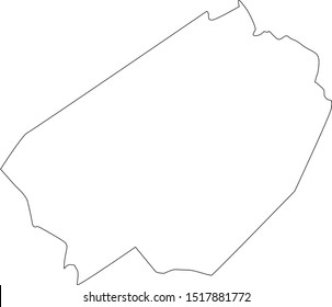 Braxton County Map In State Of West Virginia