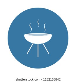 brazier icon. Element of party icons for mobile concept and web apps. Badge style brazier icon can be used for web and mobile apps
