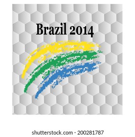 brazil 2014, football, soccer, background, vector