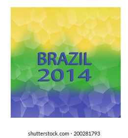 brazil 2014, football, soccer, background, vector