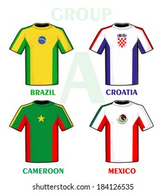 Brazil 2014 group A