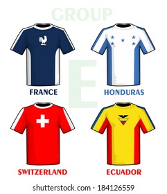 Brazil 2014 group E