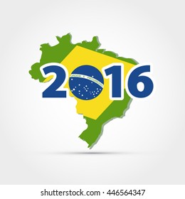 Brazil 2016 illustration