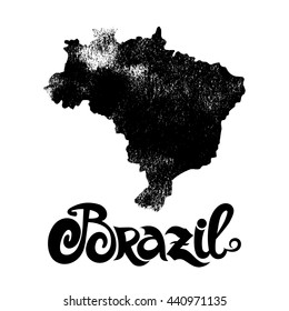 Brazil. Abstract vector background