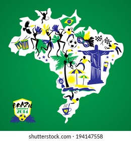 Brazil background