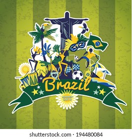 Brazil background 