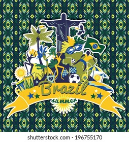 Brazil background 