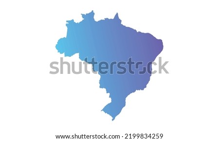 brazil background with color gradient, perfect for office, banner, landing page, background, brochure, wallpaper and more