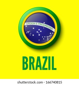 Brazil. Background for your  presentations. Vector illustration