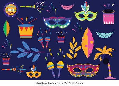 Brazil Carnival design for celebration party 