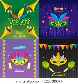 Brazil Carnival Illustration