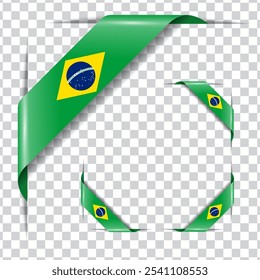 Brasil arrincona bandera nacional con sombra