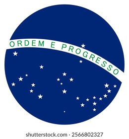 Brazil element flag national material design
