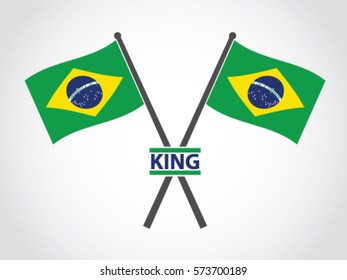 Brazil Emblem King