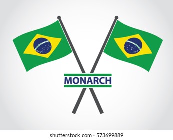 Brazil Emblem Monarch
