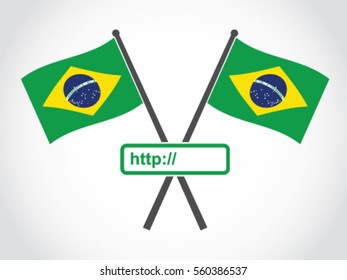Brazil Emblem Web Address