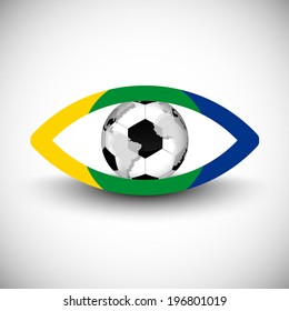 Brazil eye icon