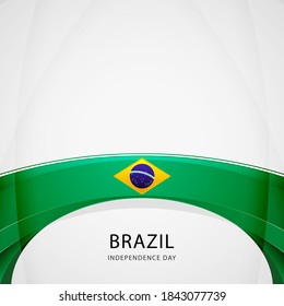 Brazil flag abstract colors background. Collection banner design. brochure vector illustration.