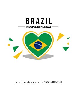 brazil flag with official colors can be for badge emblems or ornaments in banners