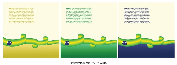 brazil flag social media post greeting card design is a background design with the theme of the Brazilian flag, for social media posts, covers, posters, greeting cards, etc
bundle design