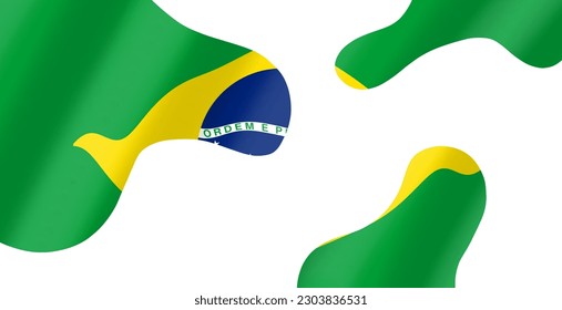 Brazil flag wallpaper background with many style 