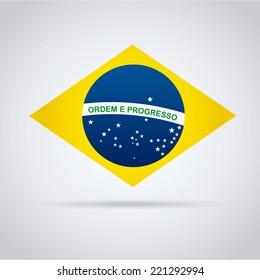 brazil graphic design , vector illustration