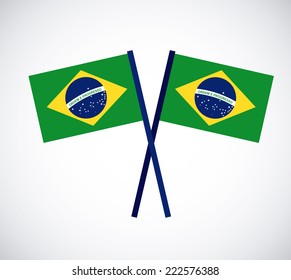 brazil graphic design , vector illustration