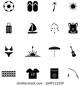 brazil icon set