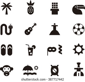 BRAZIL icons