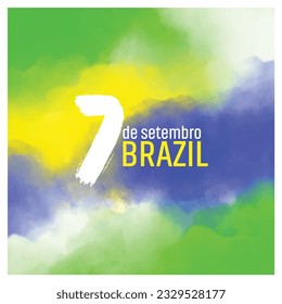 Brazil independence day 7 september. Brazil independence day 7 de setembro. 7 september Independencia do Brasil