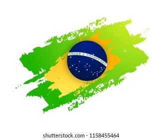 Brazil Independence Day Background. Banner poster header concept designs.